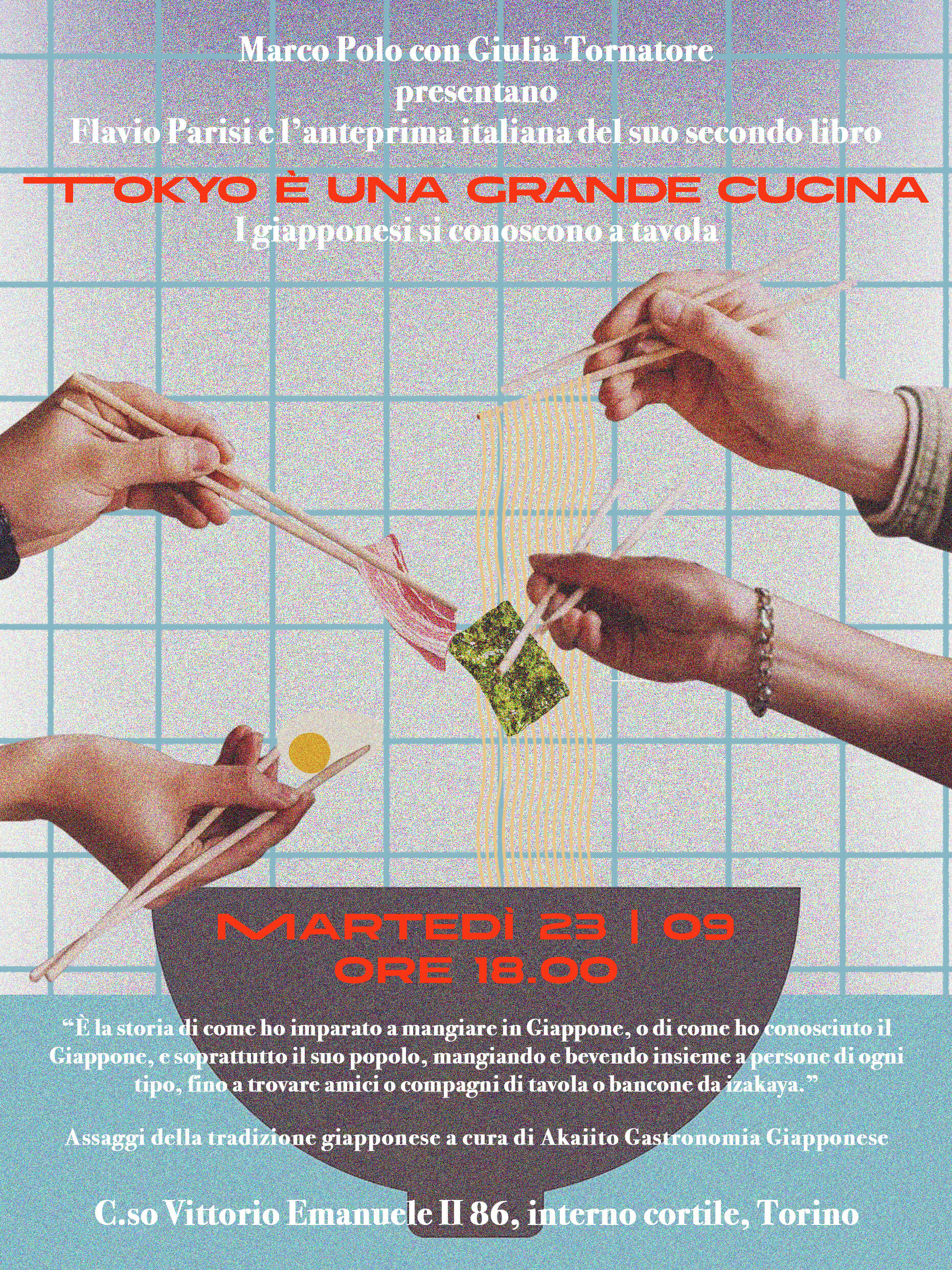 TOKYO È UNA GRANDE CUCINA. I GIAPPONESI SI CONOSCONO A TAVOLA - FLAVIO PARISI TOKYO È UNA GRANDE CUCINA. I GIAPPONESI SI CONOSCONO A TAVOLA - FLAVIO PARISI