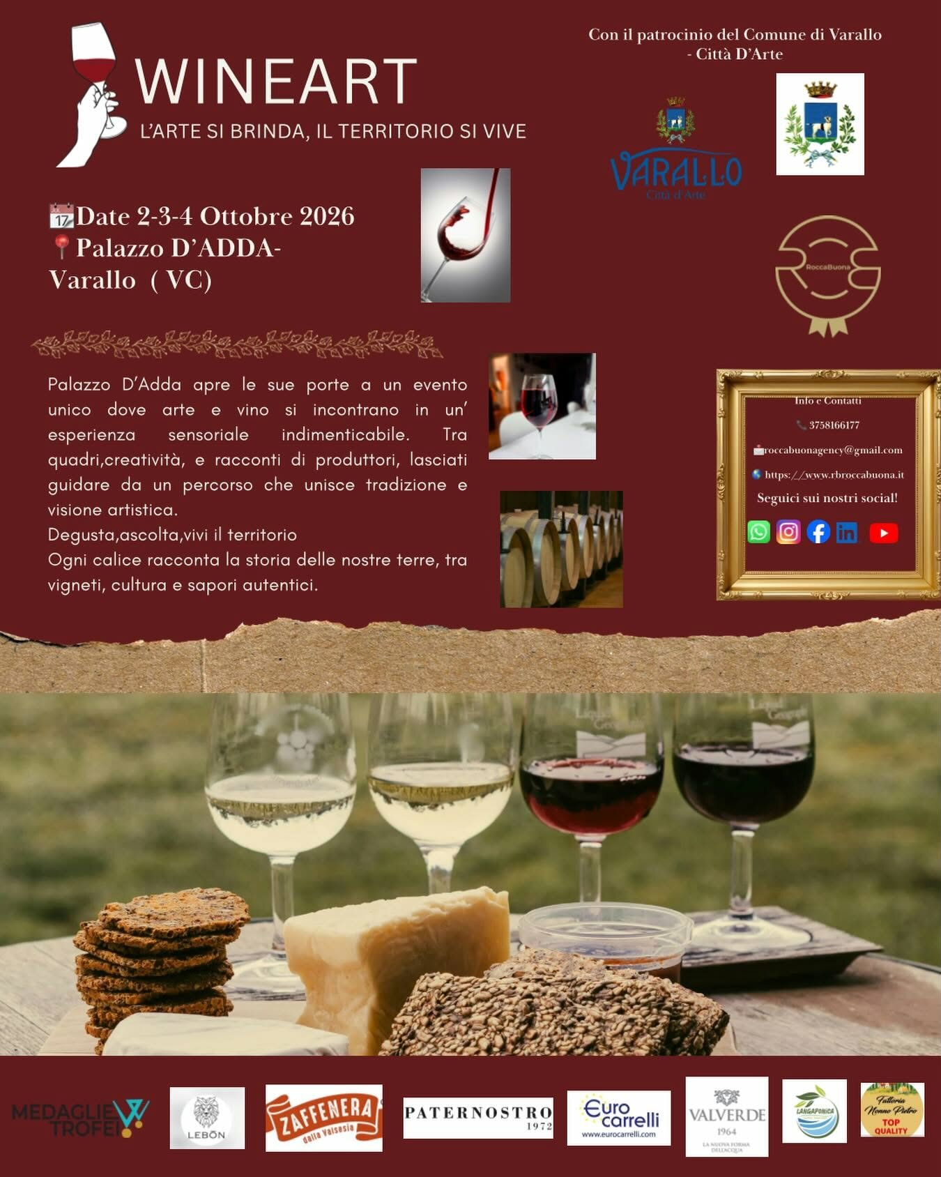 WineART 2026: Marco Simone tra arte e vino a Varallo
