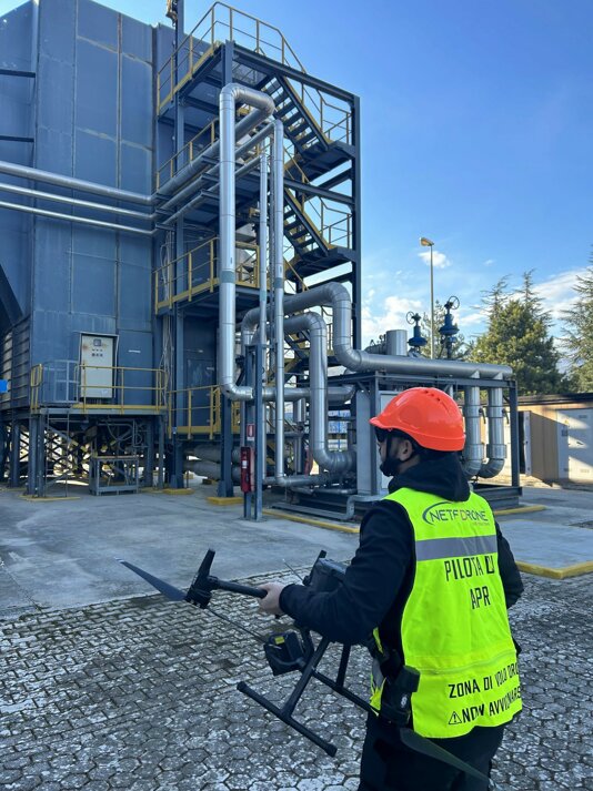 Rilievi topografici con droni per monitoraggio del territorio e urbanistica