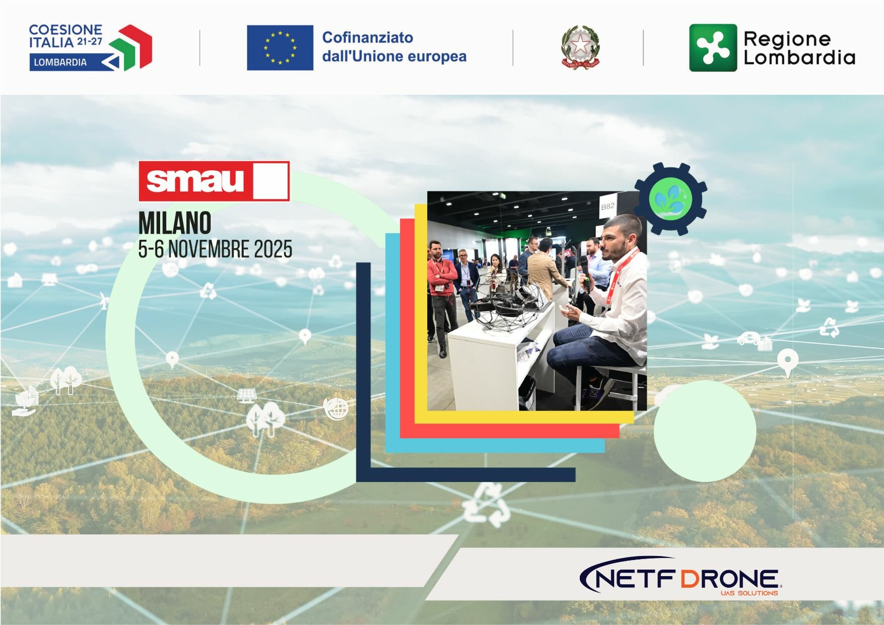 NETF DRONE a SMAU Milano 2025