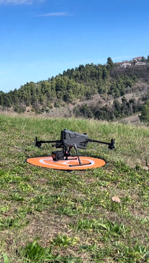 Rilievo di infrastrutture e territorio con drone