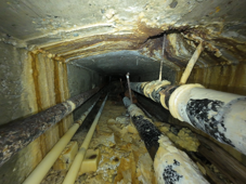 ispezioone con drone spazio confinato vespaio non areato ispezioone con drone spazio confinato vespaio non areato