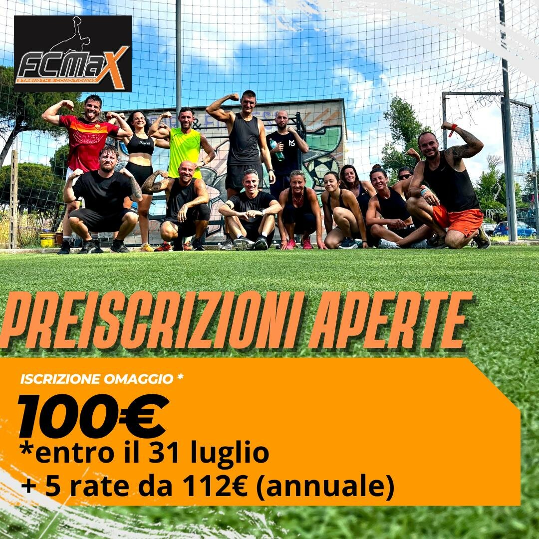 PREISCRIZIONE FC MAX