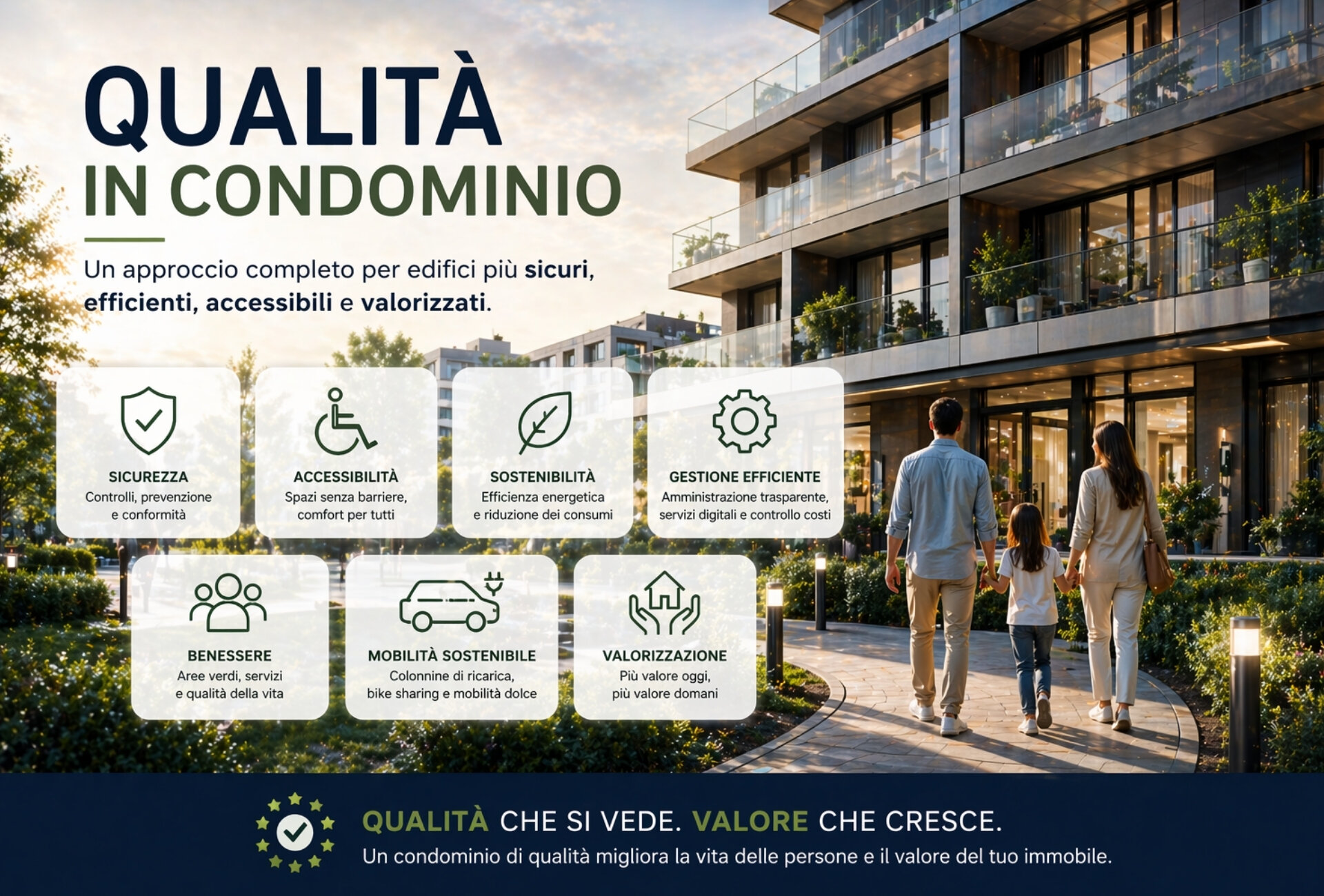 Qualit&agrave; in Condominio: perch&eacute; il valore di un immobile dipende anche da come si vive l&rsquo;edificio