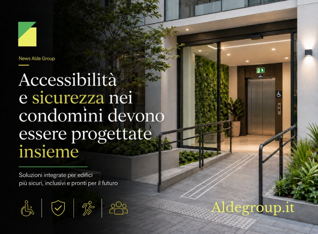 Accessibilità e sicurezza nei condomìni devono essere progettate insieme