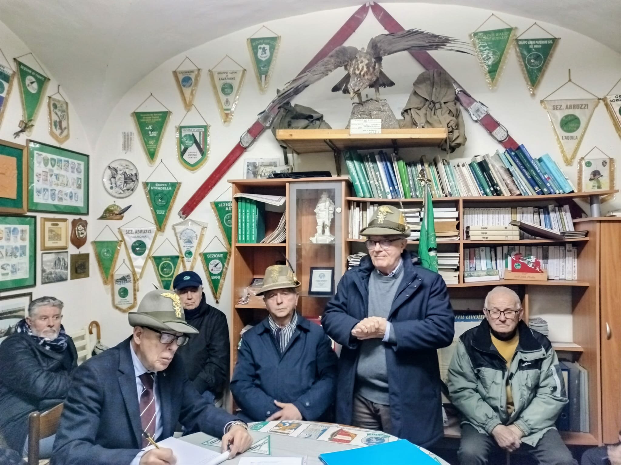 Vezio Cassaro eletto per la terza volta Capogruppo del Gruppo ANA di Catania