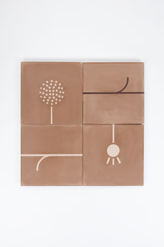 Erbaria collezione cementine piante estinzione design by errepiuesse