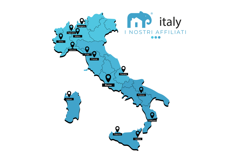 mappa italy affiliati - 4436745