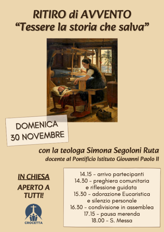 ritiro avvento 2025