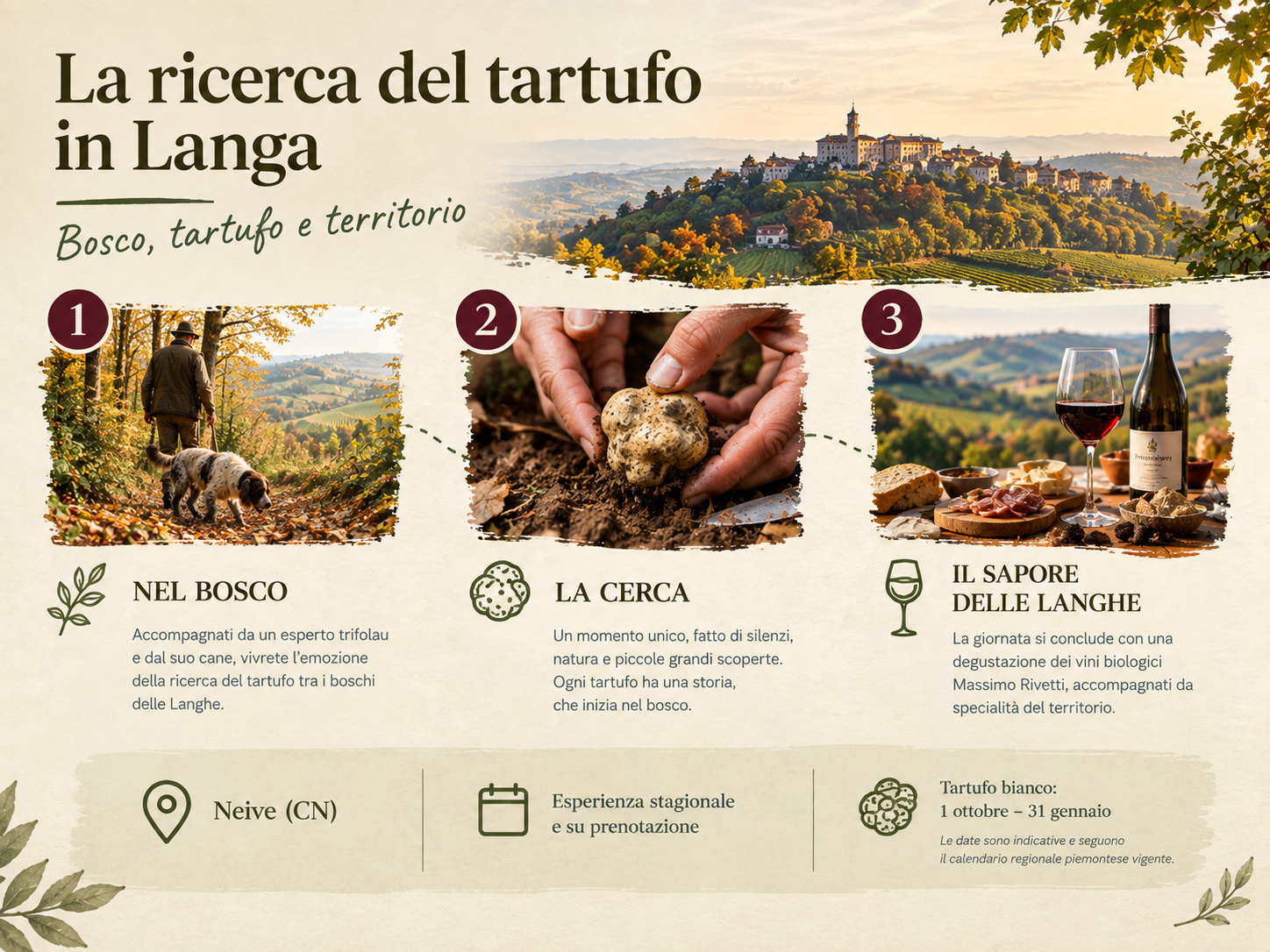 Truffle hunting in the Langhe