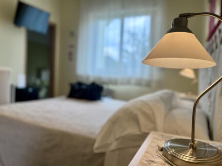 Detail of the bed lights