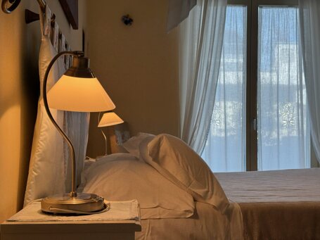 Detail of the bed