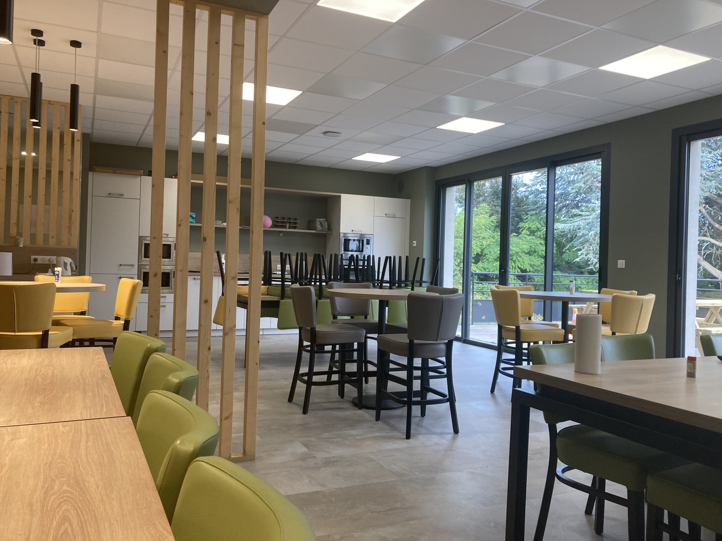 Notre nouveau réfectoire : enfin terminé !