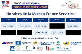 horaires france services