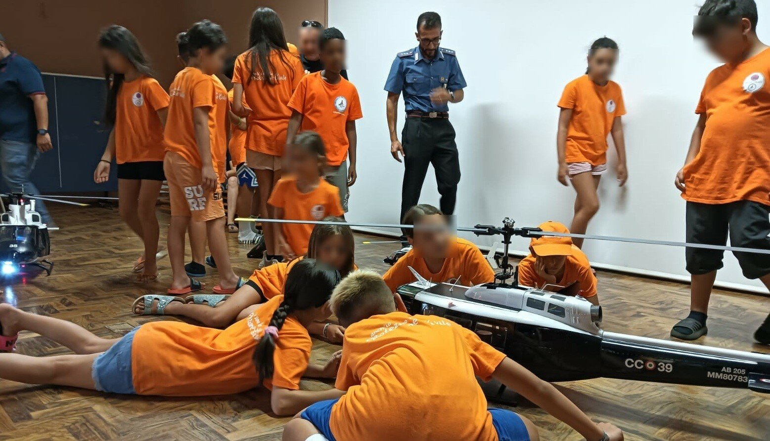 A morning dedicated to legality, that was experienced by the young participants, children aged 8 to 12, of the summer camp organized by the Pro