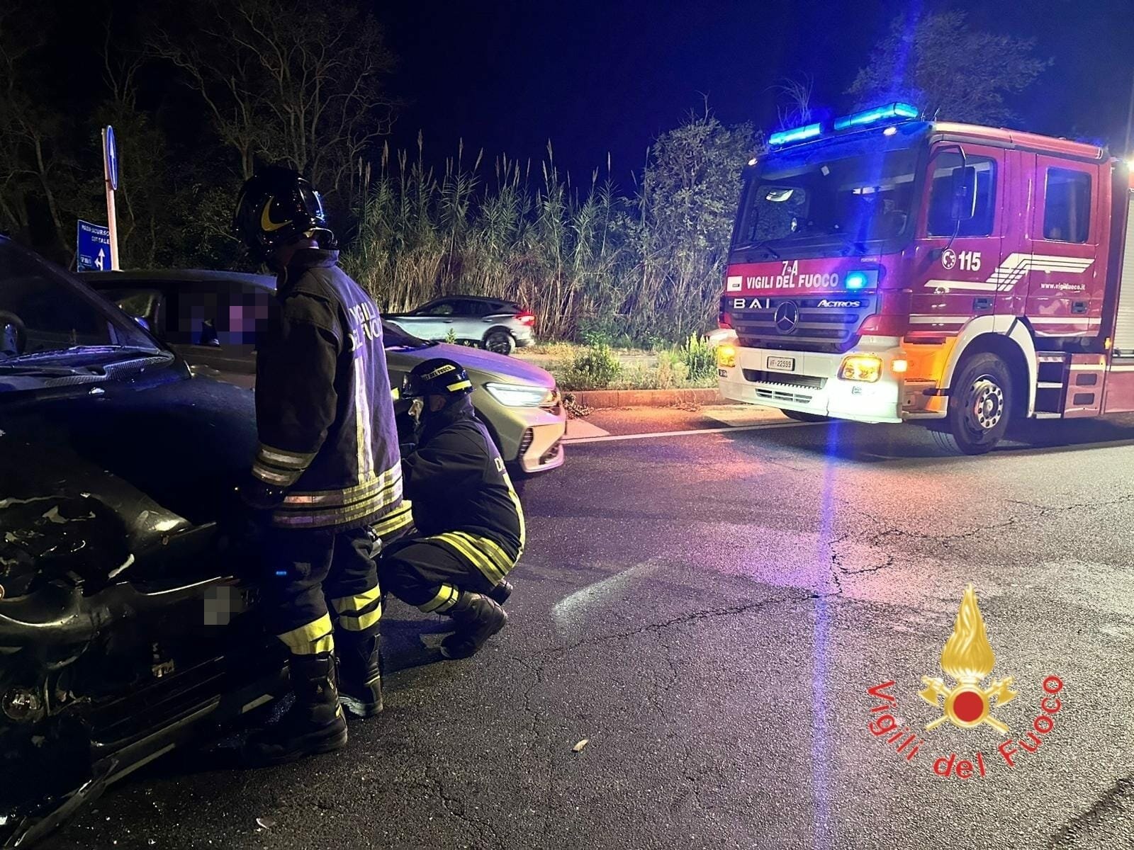 Incidente stradale presso svincolo “Due Mari” Incidente stradale presso svincolo “Due Mari”