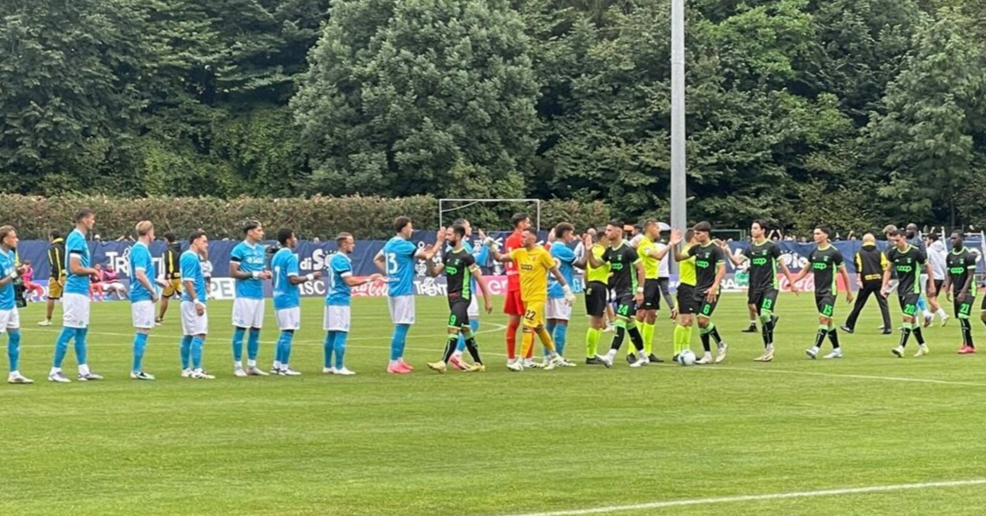 by LORENZO FAZIO A highly prestigious challenge this afternoon in Dimaro where Alberto Aquilani's Catanzaro is hosted by the Italian Champion Napoli at