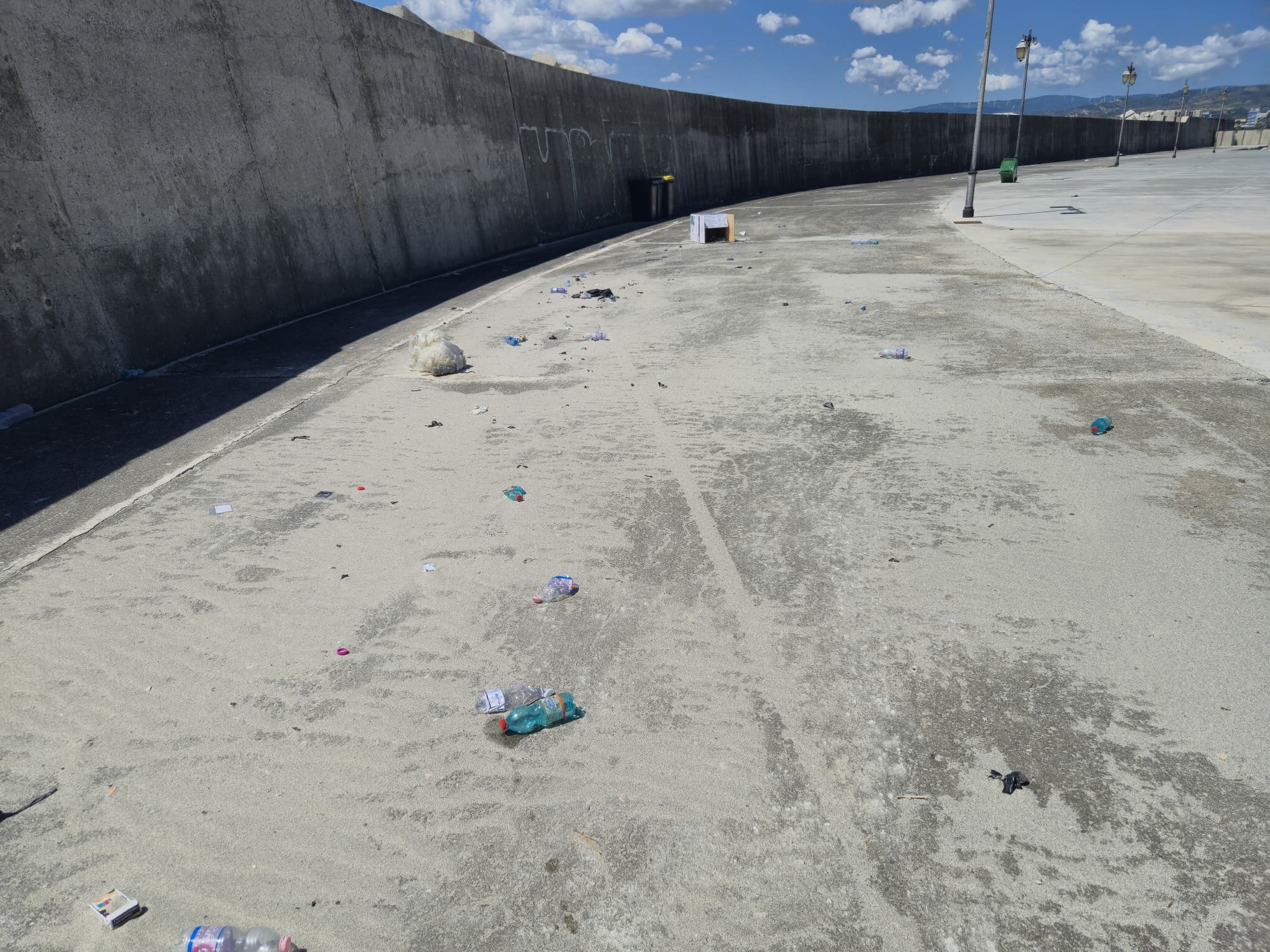 "Forget the Blue Flag! What we saw this morning at the Port of Catanzaro is a slap in the face to the intelligence of the citizens. An event full of 