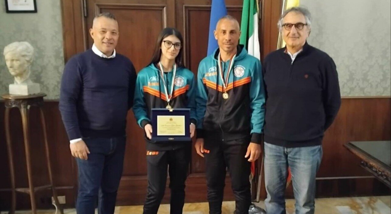 La giovane pugile Gaia Gualtieri ricevuta in Comune dopo il successo al trofeo &ldquo;Mura&rdquo;