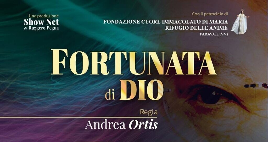 AL VIA LA VENDITA DEI BIGLIETTI PER L&rsquo;OPERA TEATRALE &ldquo;FORTUNATA DI DIO - LA STORIA DI NATUZZA EVOLO&rdquo; NEI TEATRI DI REGGIO CALABRIA, CATANZARO E VIBO VALENTIA.