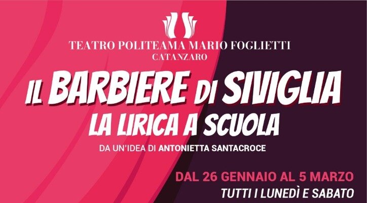 Il Teatro Politeama di Catanzaro approda tra i banchi con il nuovo progetto “Lirica a scuola” Il Teatro Politeama di Catanzaro approda tra i banchi con il nuovo progetto “Lirica a scuola”