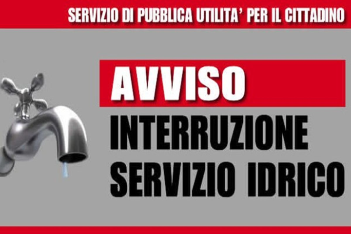 Acqua / Interruzione in città Acqua / Interruzione in città