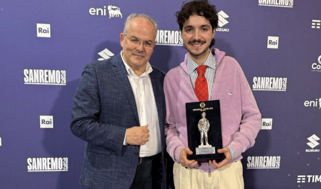 Sanremo: a Mazzariello il Premio Enzo Jannaci realizzato da Affidato
