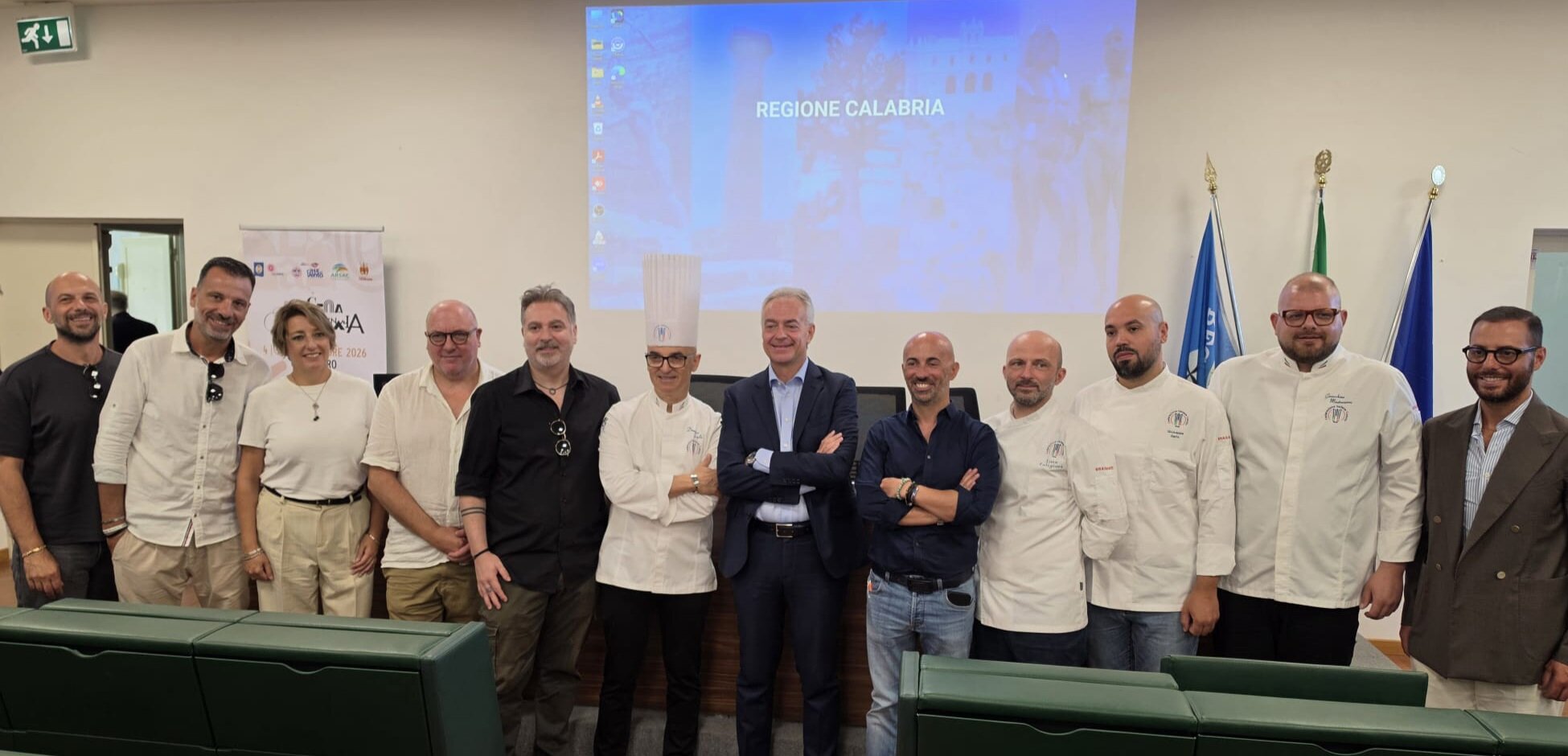 La Cena straordinaria presentata in Cittadella Regionale: tutto pronto per l&rsquo;evento enogastronomico, tra chef stellati e beneficenza