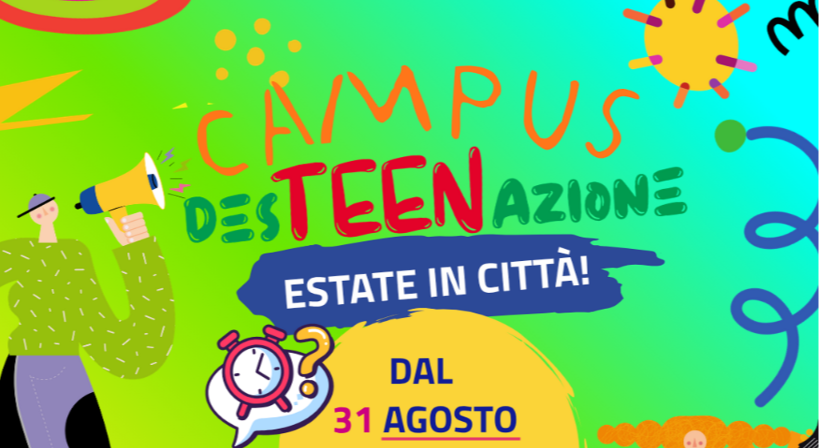 Torna il Campus DesTEENazione Catanzaro: aperte le iscrizioni per l&rsquo;edizione di fine estate 2026