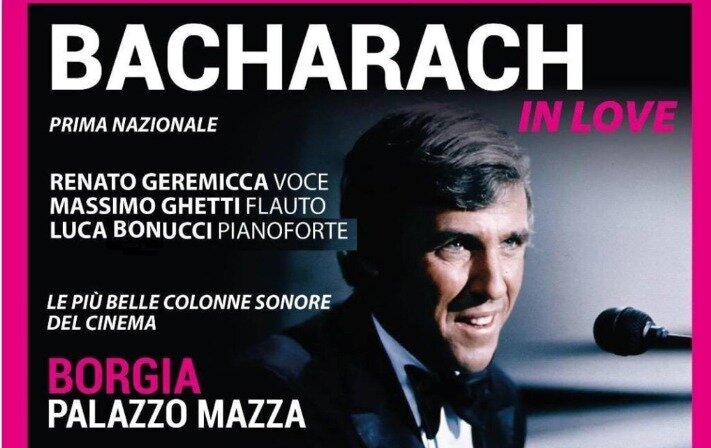Festival d’Autunno: a Borgia la Prima Nazionale di “Bacharach in Love”, tributo al grande compositore americano Festival d’Autunno: a Borgia la Prima Nazionale di “Bacharach in Love”, tributo al grande compositore americano
