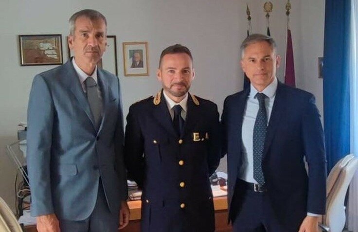 On June 30, 2025, the Chief of Police of Catanzaro welcomed Dr. Celestino Frezza, who is taking on the role of Head of the Police Division A