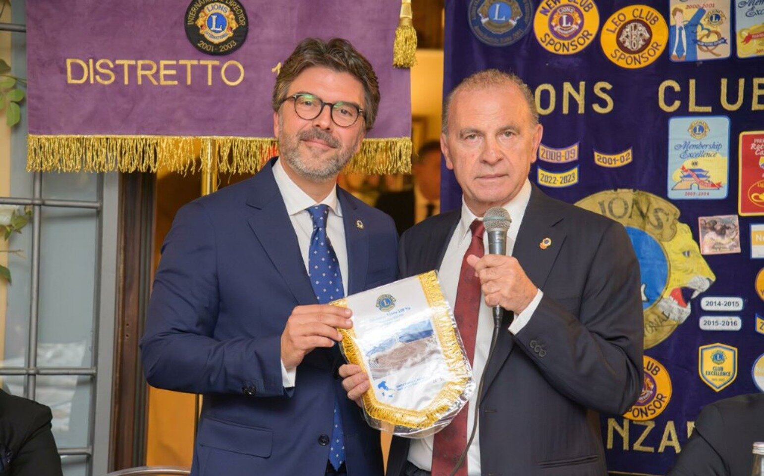 Il Governatore del Distretto Lions 108 Ya Pino Naim in visita ufficiale al Lions Club Catanzaro Host: inaugurato il nuovo anno sociale nella presidenza di Vincenzo Gallo