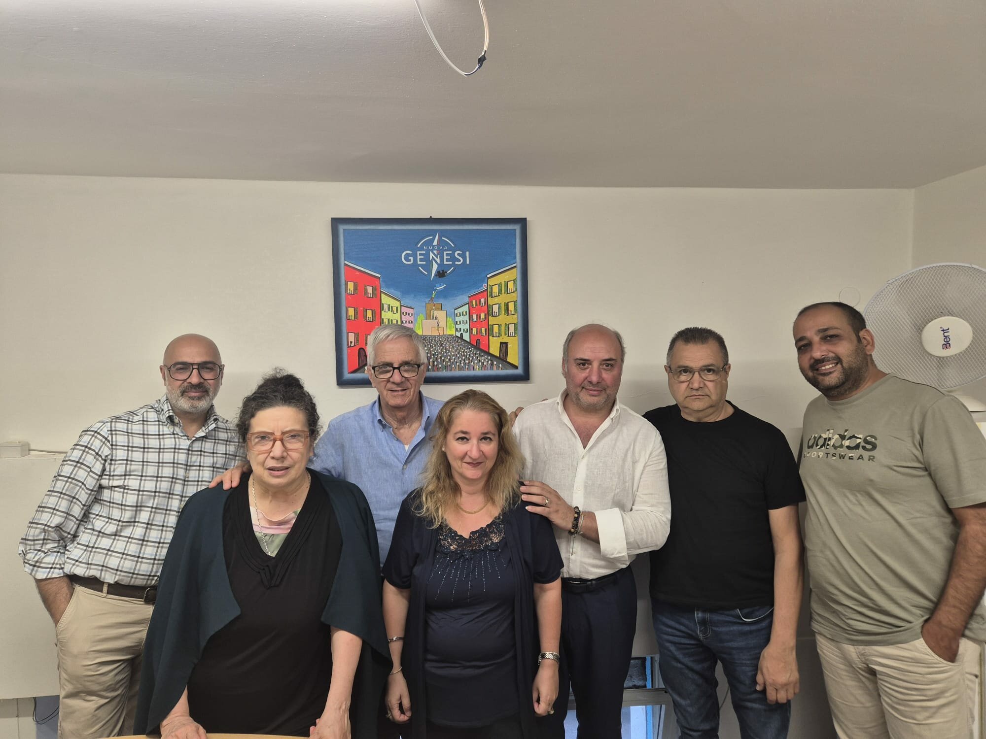 The political movement Nuova Genesi is enriched with new members of the board, who are joining those already present. During the meeting held