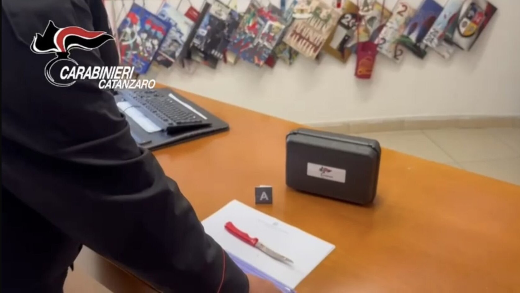 Carabinieri Catanzaro. Arrestato per tentato omicidio.