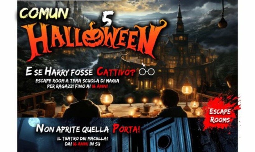 COMUNHALLOWEEN 2025: il Teatro Comunale di Catanzaro si trasforma nella casa degli orrori pi&ugrave; affascinante della citt&agrave;