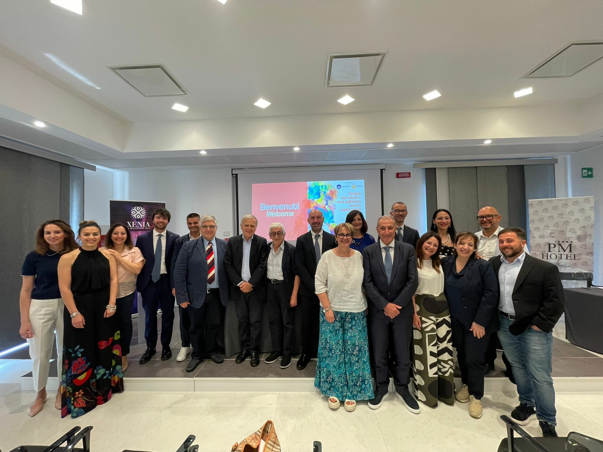 Pain and dignity: success in Catanzaro for the congress on Pain Therapy and Palliative Care. The president of the Lions Club Catanzaro Host, Pietro Mag