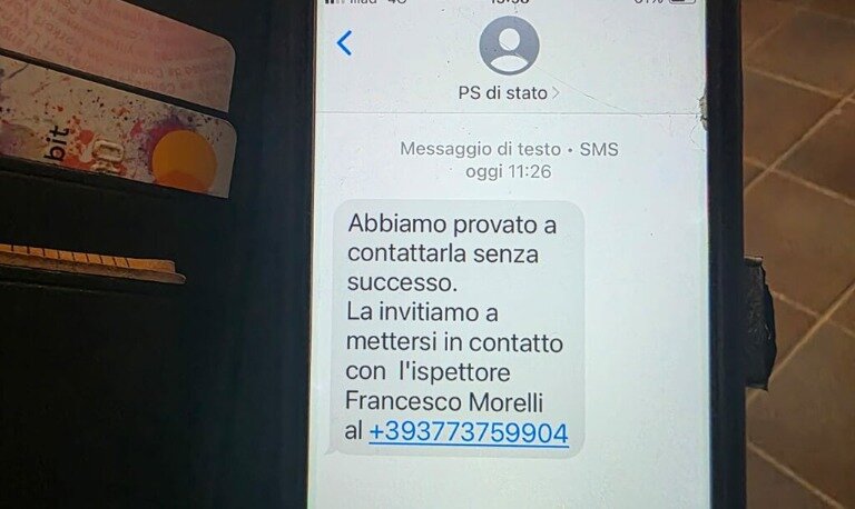 Attenzione alle truffe: falsi sms a nome della polizia di stato Attenzione alle truffe: falsi sms a nome della polizia di stato