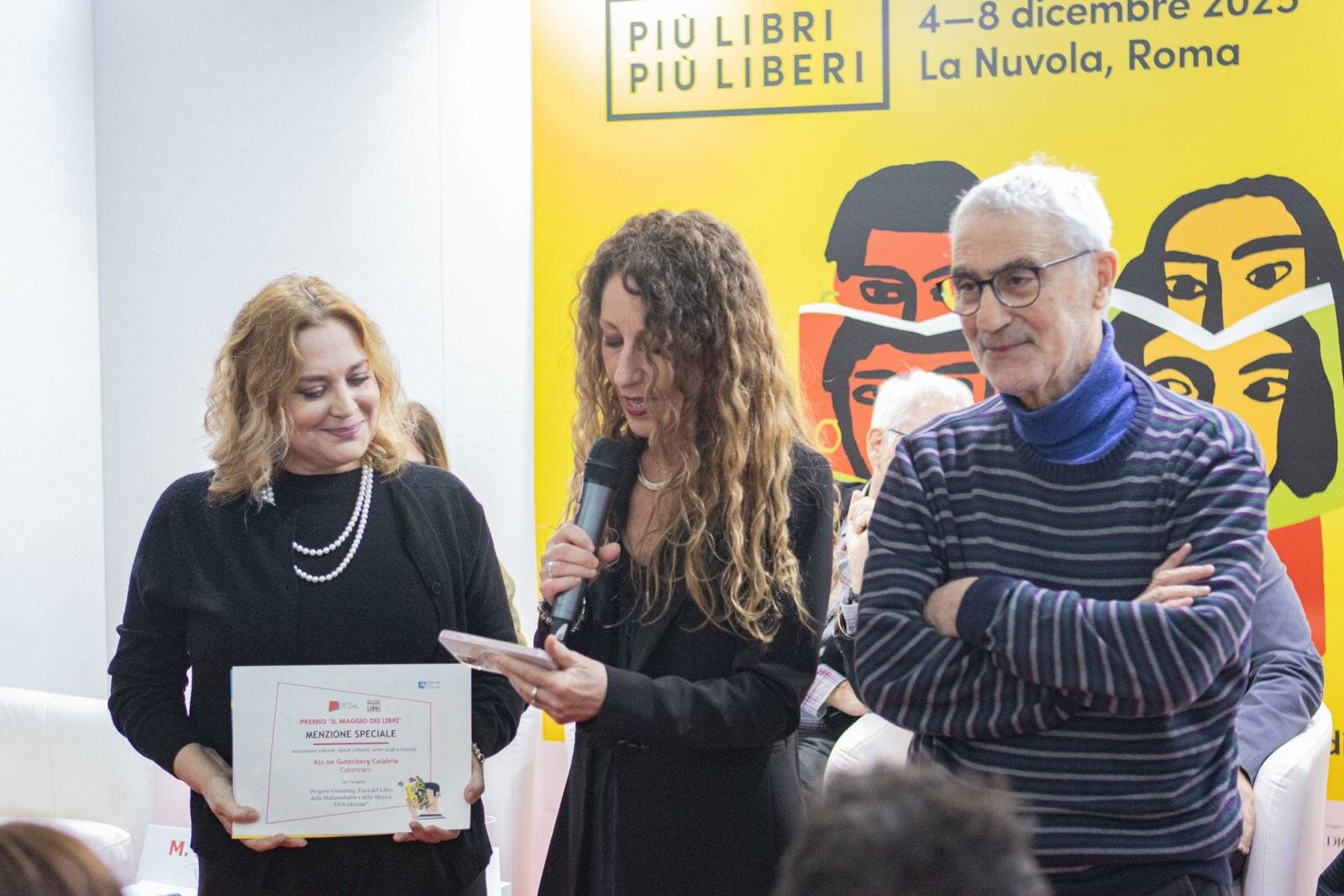 L'associazione Gutenberg Calabria insignita a Roma della menzione speciale del Premio &ldquo;Il Maggio dei Libri 2025&rdquo;