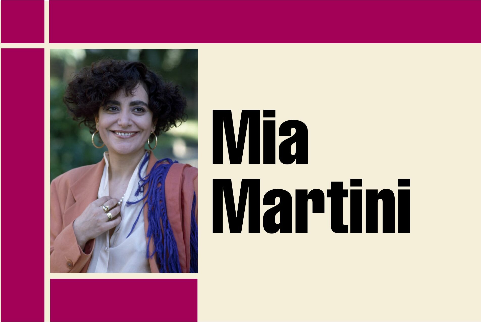 MIA MARTINI non &egrave; pi&ugrave; con noi