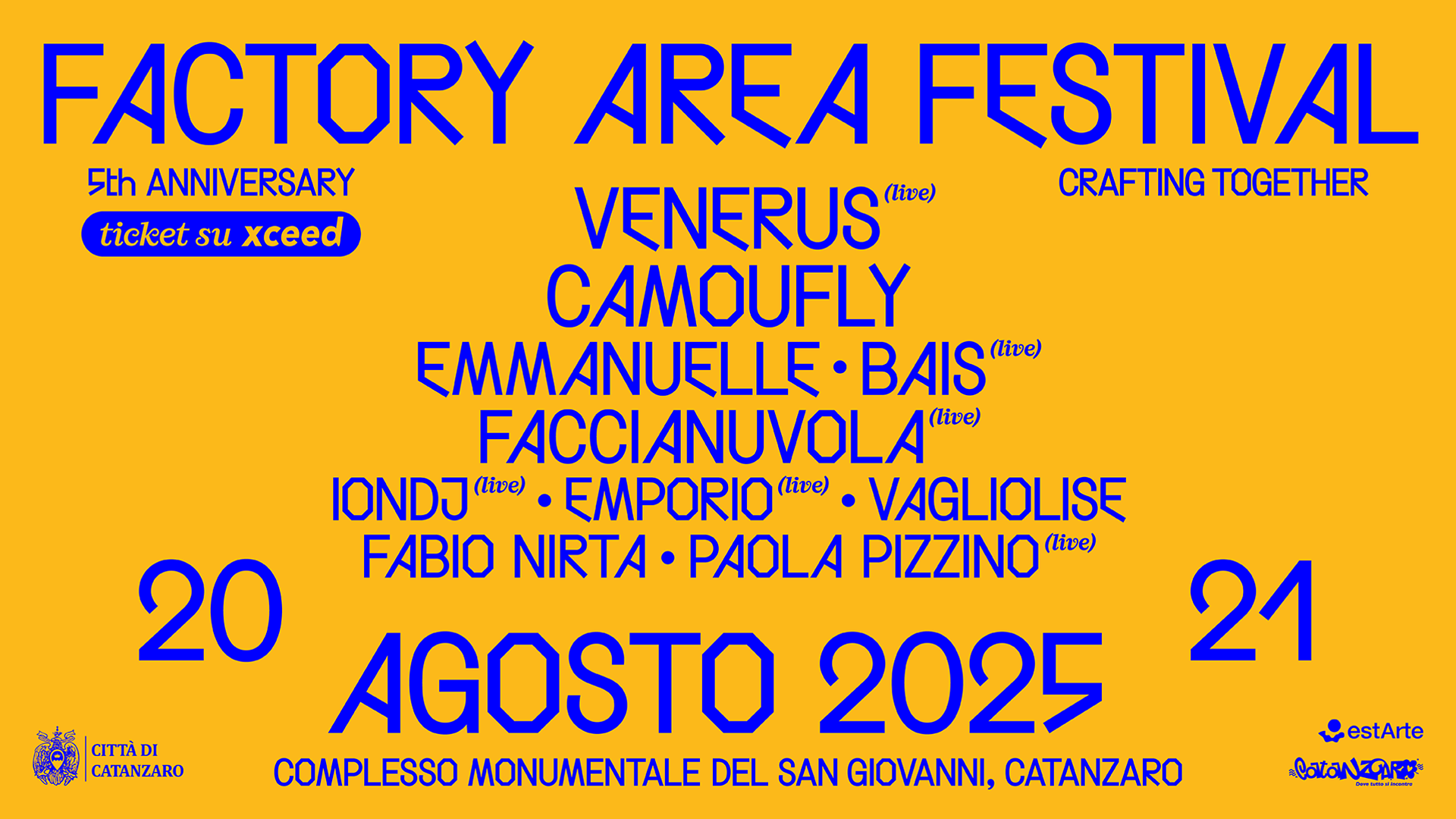 Monday, July 21, 2025, at 11:30 am, in the Concert Hall of the Municipality of Catanzaro, the press conference for the presentation of the fifth ed