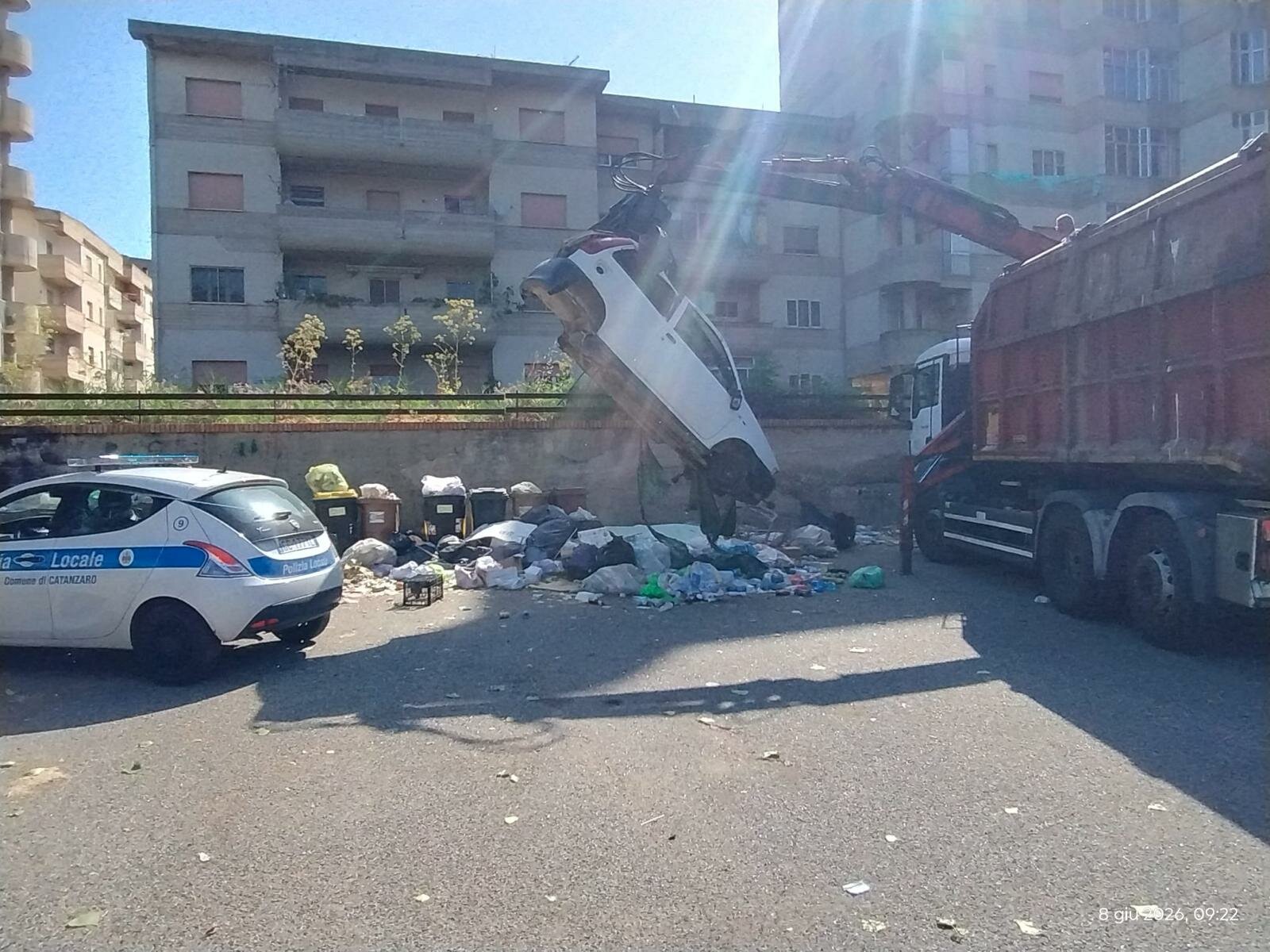 Polizia Locale, rimossi 19 veicoli abbandonati nella zona sud della citt&agrave;