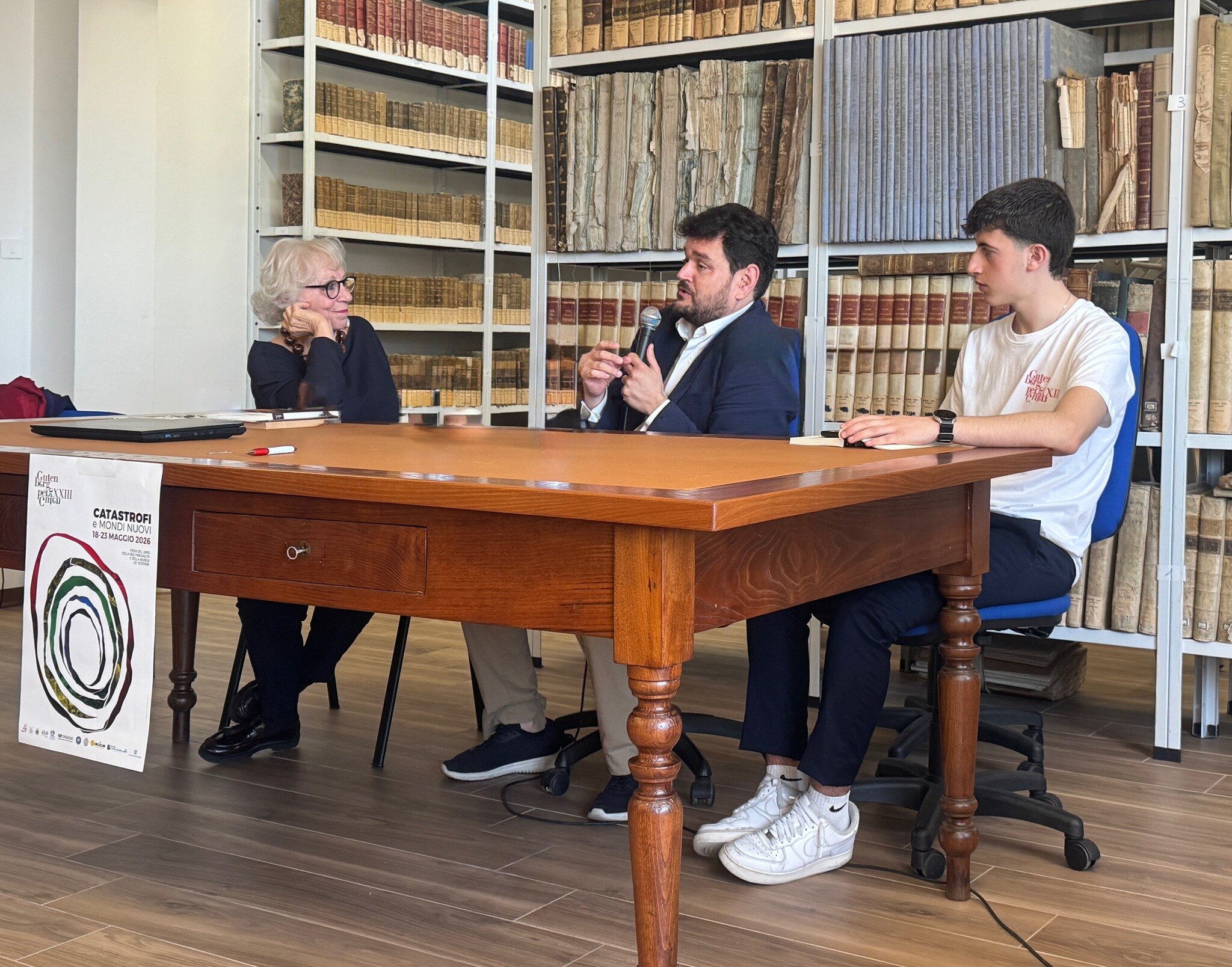 Gutenberg23: studenti a confronto con Vincenzo Vespri, Giorgio Perinetti e Saverio Gangemi in un viaggio tra i saperi