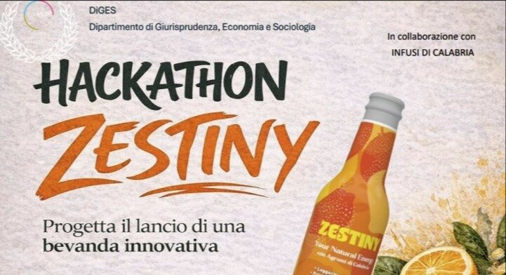 Universit&agrave; e impresa insieme per innovare: al DiGES l&rsquo;Hackathon &ldquo;Zestiny&rdquo; con Infusi di Calabria