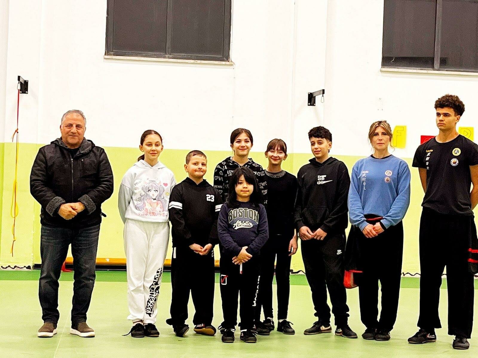 Sabato Storico a Gimigliano: Prima sessione d'esame per gli allievi del Centro Studi Wushu Kung Fu Il Maestro Alfredo Giuliano Onora l&rsquo;Esame con la Sua Presenza
