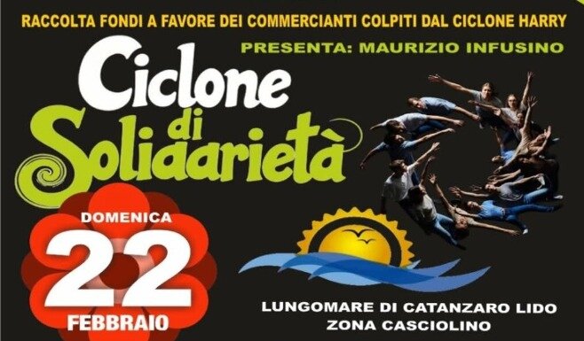 NEL WEEKEND TORNA IL SERENO DOMENICA CONFERMATO IL &ldquo;CICLONE DI SOLIDARIET&Agrave;&rdquo;
