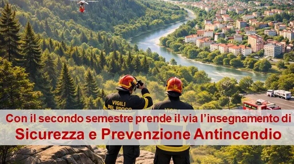 Vigili del Fuoco Calabria: al via l’insegnamento di “Sicurezza e Prevenzione Antincendio”. Vigili del Fuoco Calabria: al via l’insegnamento di “Sicurezza e Prevenzione Antincendio”.