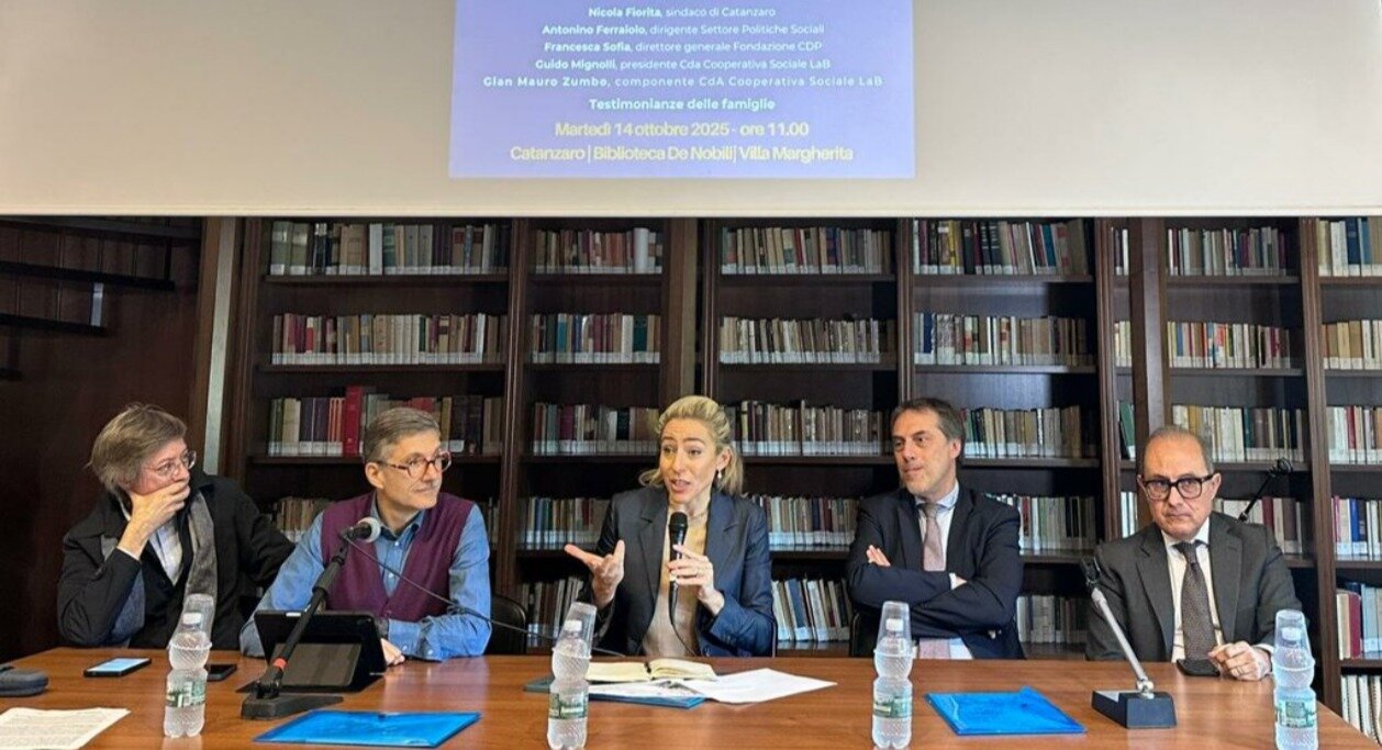 Da Fondazione CDP e Comune di Catanzaro un progetto pilota per l&rsquo;inclusione delle persone con disabilit&agrave;