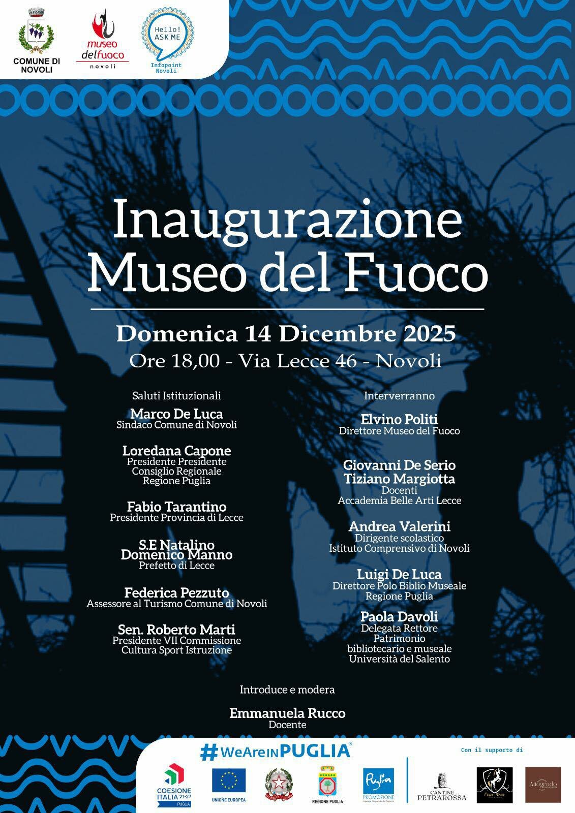 Inaugurazione del Museo del Fuoco