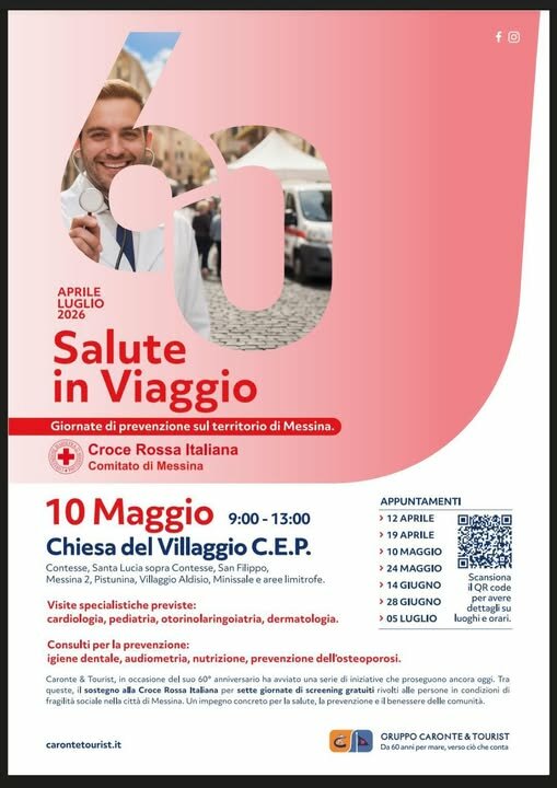 Salute in Viaggio: Giornate di prevenzione sul territorio di Messina