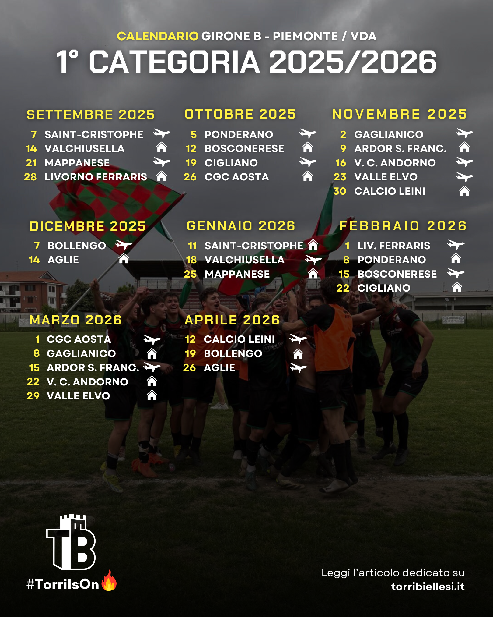 Ufficiali i calendari e i gironi della prossima stagione 2025/2026